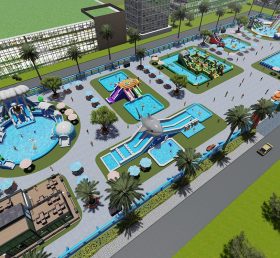 IS11-4010 Biggest Inflatable Zone Blow U...