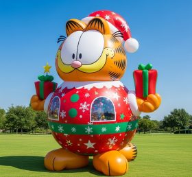 C1-729 Christmas Garfield Inflatable Ca...