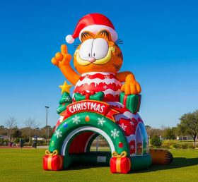 C1-732 Christmas Garfield Inflatable Ca...