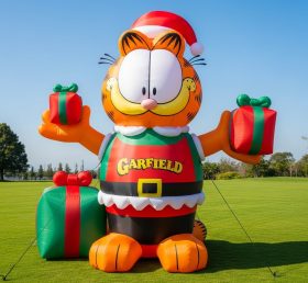 C1-733 Garfield Christmas Inflatable Car...