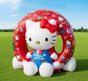 C1-751 Hello Kitty Christmas Inflatable ...