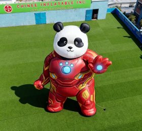 Cartoon3-148 Iron Man Panda Inflatable C...