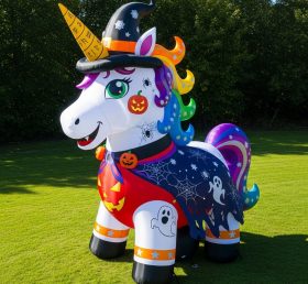 Cartoon3-271 Halloween Unicorn Inflatabl...