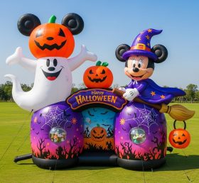 Cartoon3-372 Halloween Mickey & Minnie Event Party Decoration