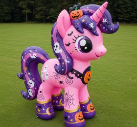 Cartoon3-403 Halloween Unicorn Inflatabl...