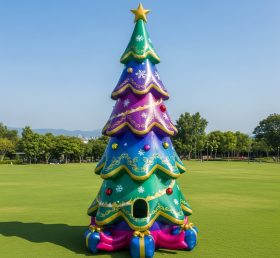 C1-677 Festive Inflatable Christmas Tree for Commercial Events and Celebrations