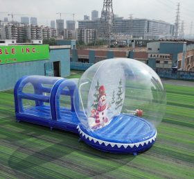 T2-4336 Christmas Snow Globe Bouncer