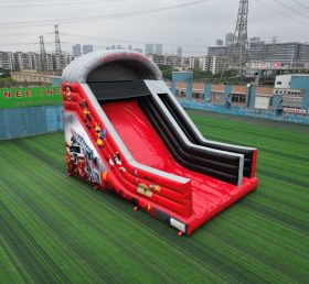 T8-1295C Fire Truck Inflatable Slide