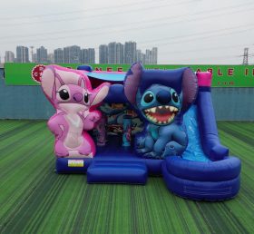 T2-8203B Stitch Theme Bounce Castle with...