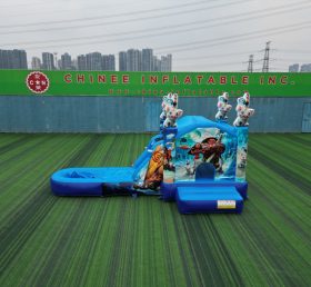 T2-4268G Moana Inflatable Bounce House w...