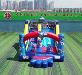 T2-4464B Sonic the Hedgehog Bouncy Castl...
