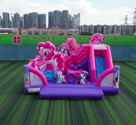 T8-1398C My Little Pony Bouncy Castle wi...