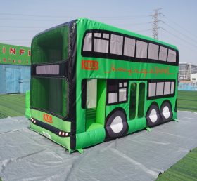 T2-3260 Bus Shape Inflatable Bounce Hous...