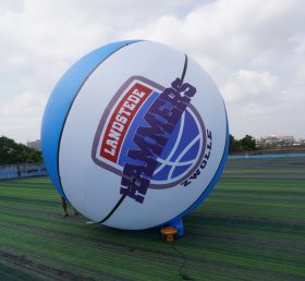 B2-24B Inflatable Basketball Shape Ballo...