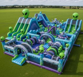 GF2-338 Alien Theme Inflatable Park