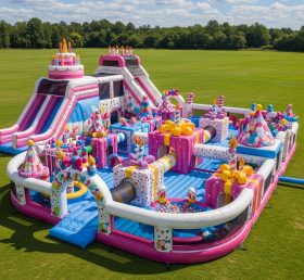 GF2-351 Birthdays Theme Inflatable Park