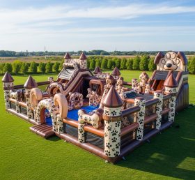 GF2-377 Dog Theme Inflatable Park