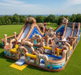 GF2-378 Dog Theme Inflatable Park