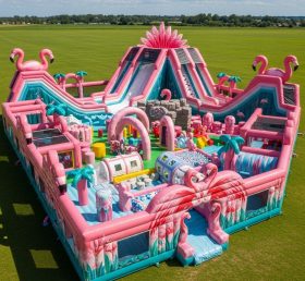 GF2-400 Flamingo Theme Inflatable Park