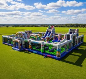 GF2-405 Graffiti Theme Inflatable Park