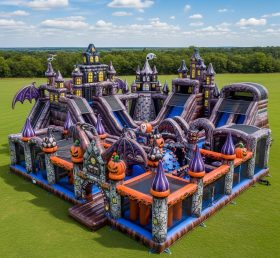 GF2-408 Halloween Theme Inflatable Park