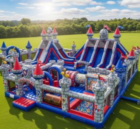 GF2-417 Knight Theme Inflatable Park