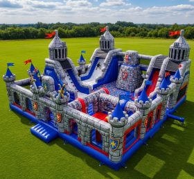 GF2-420 Knight Theme Inflatable Park