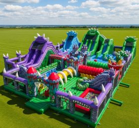GF2-435 Monster Theme Inflatable Park
