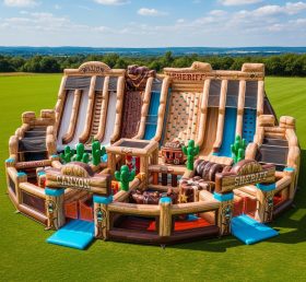 GF2-492 Wild West Theme Inflatable Park