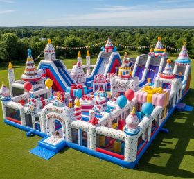 GF2-536 Birthdays Theme Inflatable Park