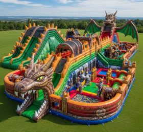 GF2-582 Dragon Theme Inflatable Park