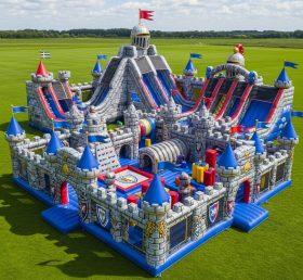 GF2-637 Knight Theme Inflatable Park