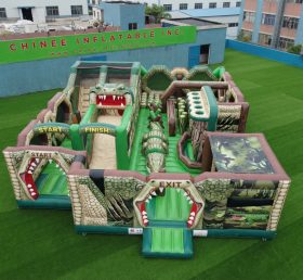 GF3-307 Crocodile Theme Inflatable Park