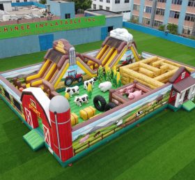 GF3-321 Farm Theme Inflatable Park