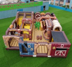GF3-440 Wild West Theme Inflatable Park