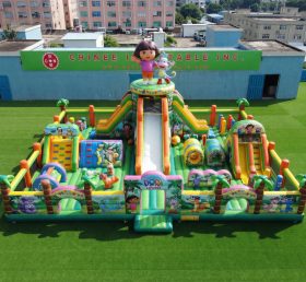 GF3-463 Dora Theme Inflatable Park