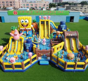 GF3-494 SpongeBob Theme Inflatable Park