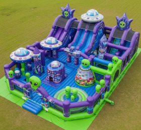 GF2-267 Alien Theme Inflatable Park