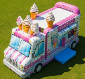T6-6332 Food Trucks Theme Inflatable Pla...