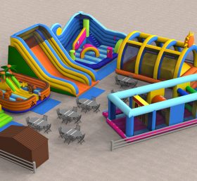 IS11-4021 Inflatable Zone Amusement Park...