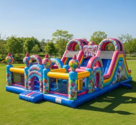T6-6144 Birthdays Inflatable Playground