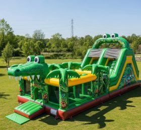 T7-3610 Crocodile Inflatable Obstacle Co...