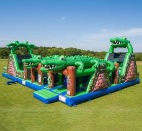 T6-6159 Crocodile Inflatable Playground