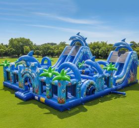 T6-6162 Dolphin Inflatable Playground