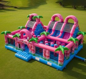 T6-6171 Flamingo Inflatable Playground
