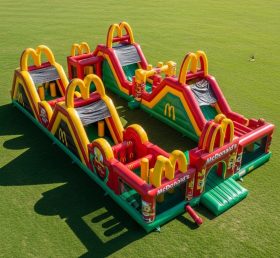 T7-3632 Mcdonald Inflatable Obstacle Cou...