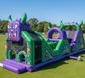 T7-3640 Monster Inflatable Obstacle Cour...