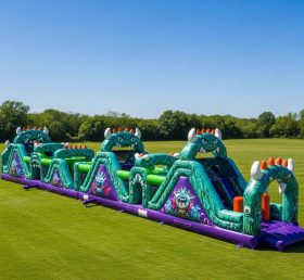 T7-3641 Monster Inflatable Obstacle Cour...