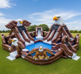 Pool3-458 Eagle Theme Pool Water Park