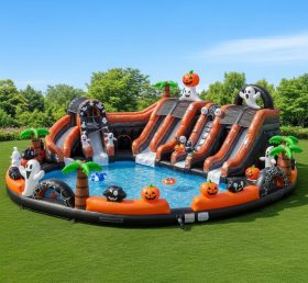 Pool3-288 Halloween Theme Pool Water Park